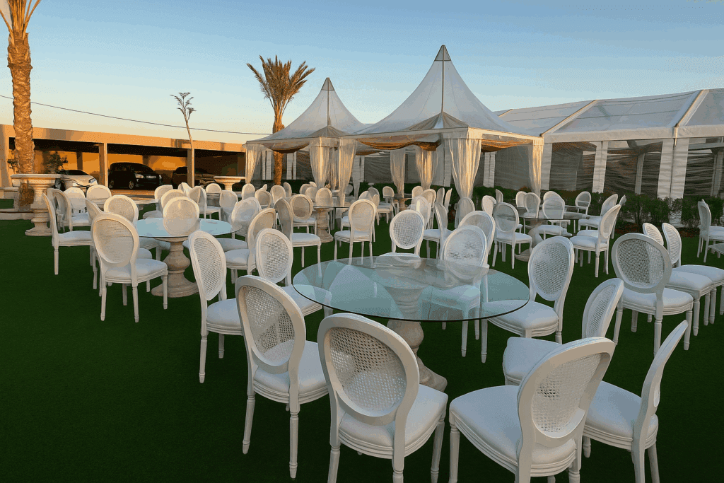 Elegant Outdoor Event Setup